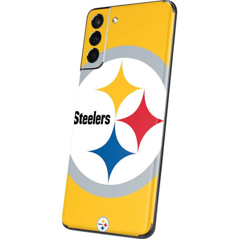 NFL Pittsburgh Steelers Large Logo Galaxy S21 Plus 5G Skin